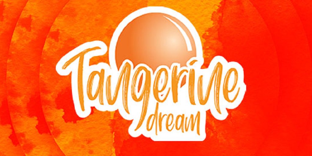1. "Tangerine Dream" - a bright, bold orange shade perfect for summer 2024 - wide 8