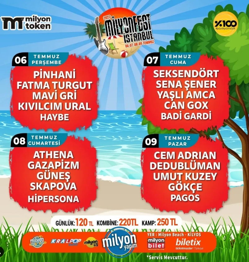 Milyonfest İstanbulİstanbul festivalleri